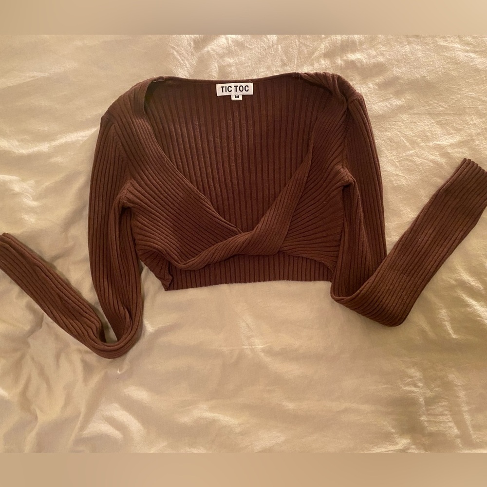 Long sleeve Cropped Sweater